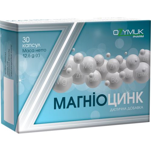 Магниоцинк 420 мг капсулы №30 - фото №1 Магниоцинк 420 мг капсулы №30