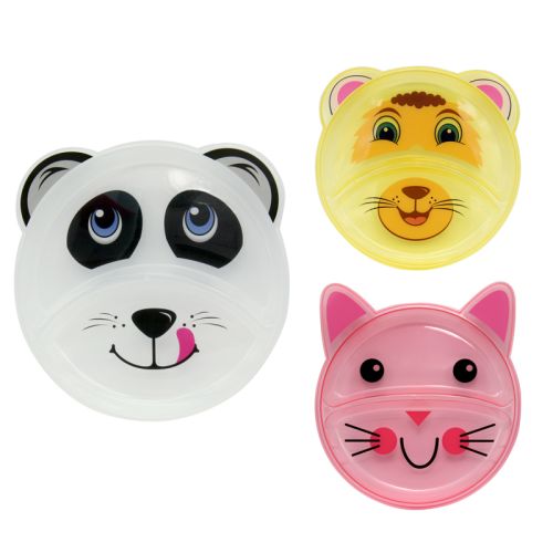 Тарілочка дитяча секційна Baby Team (6000) - фото №1 Тарілочка дитяча секційна Baby Team (6000)