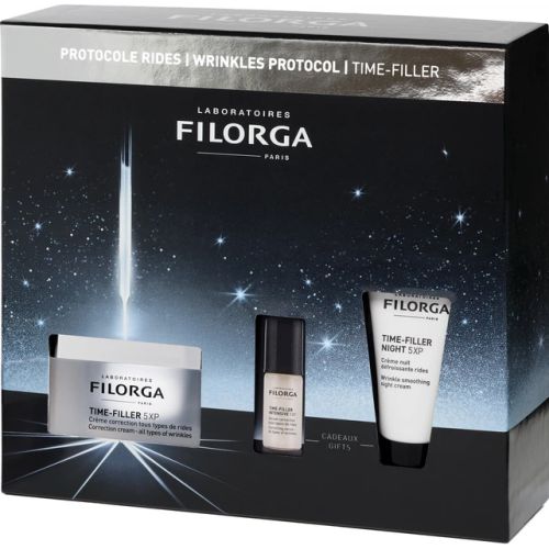 Набор Filorga (Филорга) Time-Filler 5ХР (Крем 50 мл+сыворотка 5 мл+Крем ночной 14 мл) - фото №1 Набор Filorga (Филорга) Time-Filler 5ХР (Крем 50 мл+сыворотка 5 мл+Крем ночной 14 мл)