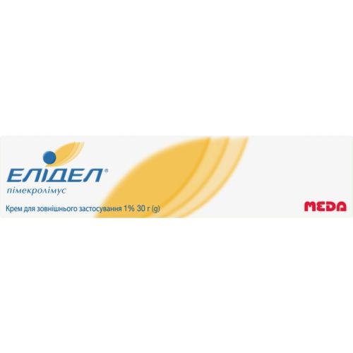 Элидел 1% крем 30 г - фото №1 Элидел 1% крем 30 г