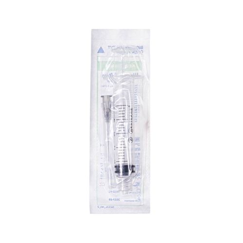 Шприц 5 мл Medicare (Медікеа) 3-компоментний з голкою (0,7х38 мм) Преміум - фото №1 Шприц 5 мл Medicare (Медікеа) 3-компоментний з голкою (0,7х38 мм) Преміум