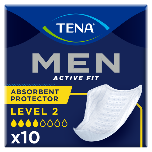 Прокладки урологические мужские Tena for Men-2 №10 - фото №1 Прокладки урологические мужские Tena for Men-2 №10