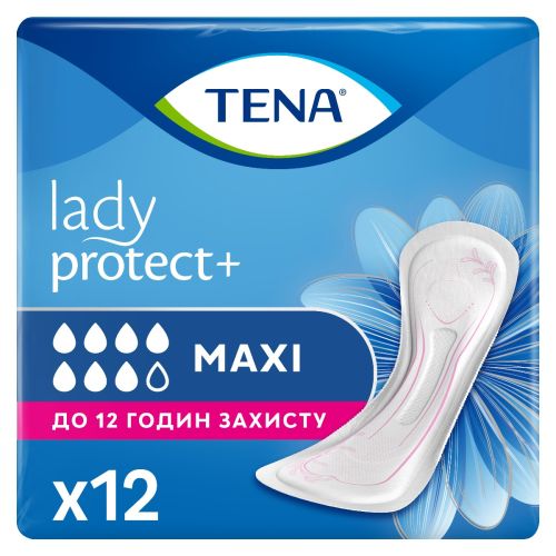 Прокладки урологические женские Tena Lady Maxi №12 - фото №1 Прокладки урологические женские Tena Lady Maxi №12