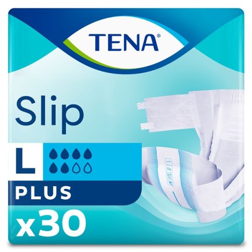 Подгузники для взрослых TENA Slip Plus дышащие (Large) 30 шт - фото №1 Подгузники для взрослых TENA Slip Plus дышащие (Large) 30 шт