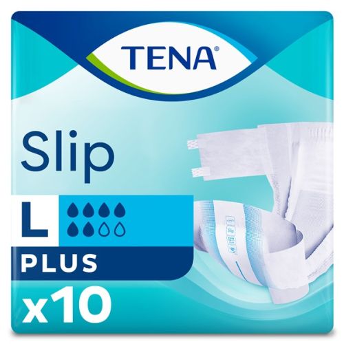 Подгузники для взрослых Tena (Тена) Slip Plus Large дышащие 10 шт - фото №1 Подгузники для взрослых Tena (Тена) Slip Plus Large дышащие 10 шт