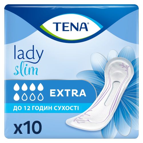 Прокладки урологічні Tena Lady Slim Extra, 10 шт. - фото №1 Прокладки урологічні Tena Lady Slim Extra, 10 шт.