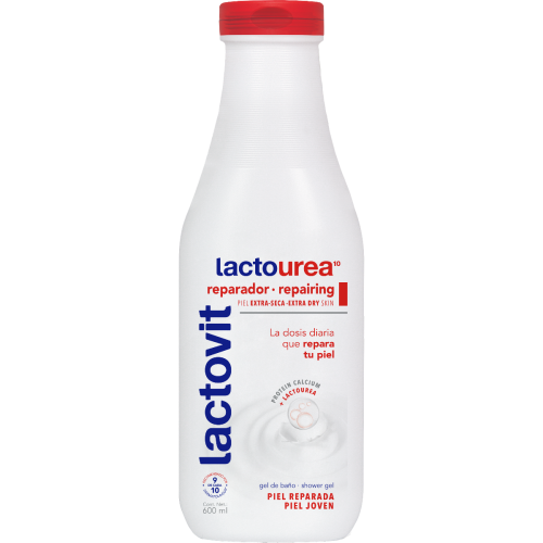 Гель для душа Lactovit Lactourea протеинами 600 мл - фото №1 Гель для душа Lactovit Lactourea протеинами 600 мл