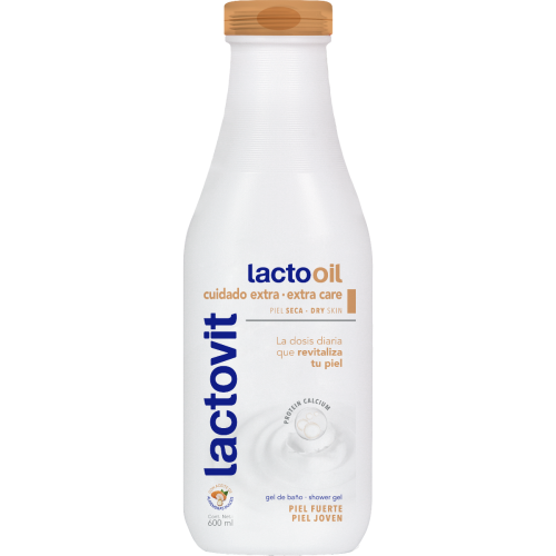 Гель для душа Lactovit (Лактовит) Lactooil с миндальным маслом 600 мл - фото №1 Гель для душа Lactovit (Лактовит) Lactooil с миндальным маслом 600 мл