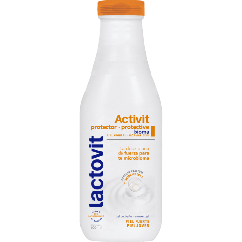 Гель для душа Lactovit (Лактовит) Activit с протеинами 600 мл - фото №1 Гель для душа Lactovit (Лактовит) Activit с протеинами 600 мл