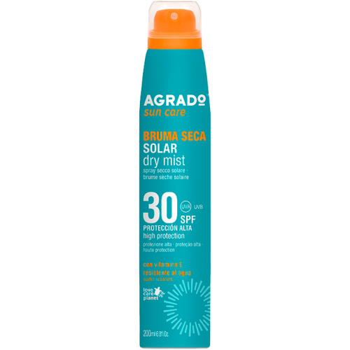 Спрей Agrado (Аградо) солнцезащитный SPF30, 200 мл - фото №1 Спрей Agrado (Аградо) солнцезащитный SPF30, 200 мл