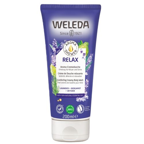 Гель для душу Weleda (Веледа) Арома Релакс 200 мл - фото №1 Гель для душу Weleda (Веледа) Арома Релакс 200 мл