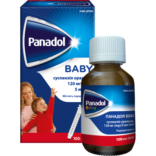 Панадол бебі 100 мл - фото №1 Панадол бебі 100 мл