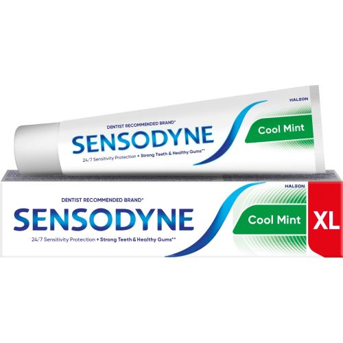 Зубна паста Sensodyne Прохолодна м'ята, 100 мл - фото №1 Зубна паста Sensodyne Прохолодна м'ята, 100 мл