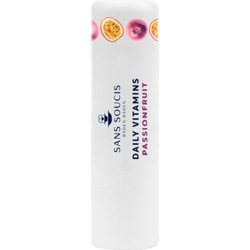 Бальзам Sans Soucis (Сан Сусі) Daily Vitamins для губ захисний Маракуя SPF15 4,5 г - фото №1 Бальзам Sans Soucis (Сан Сусі) Daily Vitamins для губ захисний Маракуя SPF15 4,5 г