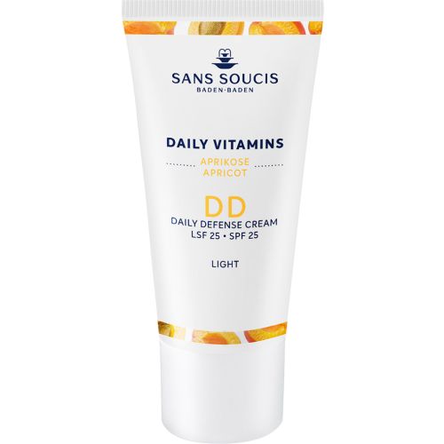 Крем Sans Soucis (Сан Сусі) Daily Vitamins DD захисний світлий SPF25 Абрикос 30 мл - фото №1 Крем Sans Soucis (Сан Сусі) Daily Vitamins DD захисний світлий SPF25 Абрикос 30 мл
