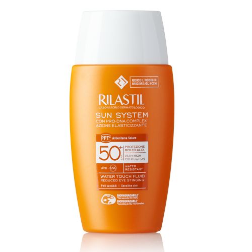 Флюид Rilastil (Риластил) солнцезащитный для лица на водной основе с SPF 50 50 мл - фото №1 Флюид Rilastil (Риластил) солнцезащитный для лица на водной основе с SPF 50 50 мл