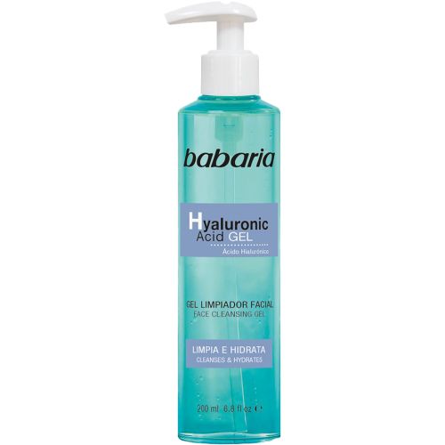 Гель Babaria (Бабарія) для очищення обличчя з гіалуроновою кислотою 200 мл - фото №1 Гель Babaria (Бабарія) для очищення обличчя з гіалуроновою кислотою 200 мл