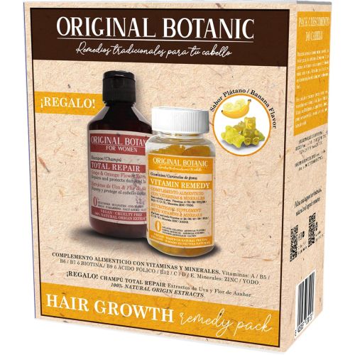 Набор Original Botanic (Ориджинал Ботаник) для роста волос (шампунь для поврежденных волос 250 мл + жевательные таблетки №60) - фото №1 Набор Original Botanic (Ориджинал Ботаник) для роста волос (шампунь для поврежденных волос 250 мл + жевательные таблетки №60)