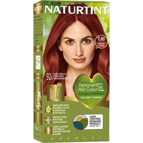Фарба Naturtint (Натуртінт) для волосся №7.46 тон Аризонська мідь - фото №1 Фарба Naturtint (Натуртінт) для волосся №7.46 тон Аризонська мідь