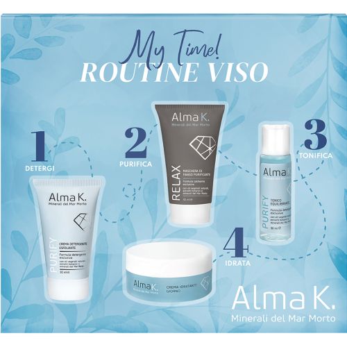 Набор Alma K. (Алма К.) My Time Routine для лица (очищающий крем 30 мл + тонер 30 мл + крем дневной 15 мл + маска 30 мл) - фото №1 Набор Alma K. (Алма К.) My Time Routine для лица (очищающий крем 30 мл + тонер 30 мл + крем дневной 15 мл + маска 30 мл)