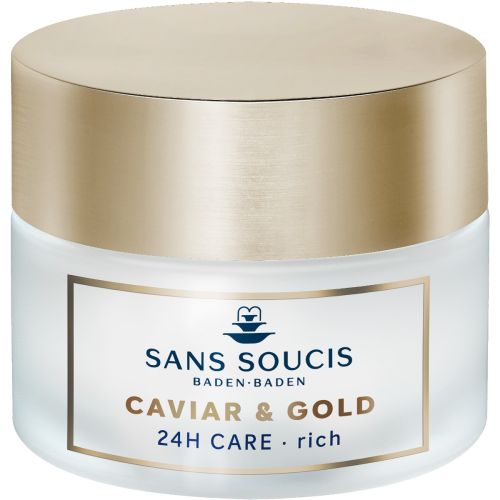 Уход Sans Soucis (Сан Суси) Caviar&Gold 24-ч антивозрастной для сухой кожи 50 мл - фото №1 Уход Sans Soucis (Сан Суси) Caviar&Gold 24-ч антивозрастной для сухой кожи 50 мл