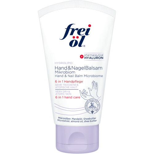 Бальзам Frei Ol (Фрай Ол) Hydrolipid для рук и ногтей Микробиом для сухой, атопической кожи 75 мл - фото №1 Бальзам Frei Ol (Фрай Ол) Hydrolipid для рук и ногтей Микробиом для сухой, атопической кожи 75 мл