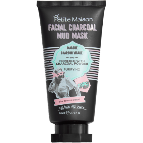 Маска Petite Maison (Петит Мезон) для лица очищающая грязевая с древесным углем 80 мл - фото №1 Маска Petite Maison (Петит Мезон) для лица очищающая грязевая с древесным углем 80 мл