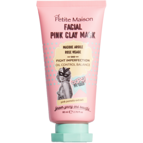 Маска Petite Maison (Петит Мезон) для лица очищающая с розовой глиной 80 мл - фото №1 Маска Petite Maison (Петит Мезон) для лица очищающая с розовой глиной 80 мл