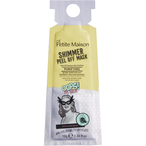 Маска-плівка Petite Maison (Петіт Мезон) для обличчя очищуюча з активованим вугіллям бамбуку 10 г - фото №1 Маска-плівка Petite Maison (Петіт Мезон) для обличчя очищуюча з активованим вугіллям бамбуку 10 г
