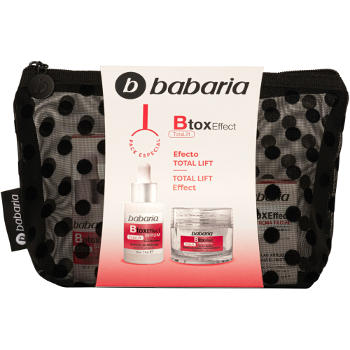 Набір Babaria (Бабарія) Ботокс ефект (крем 50 мл+сироватка 30 мл+косметичка) - фото №1 Набір Babaria (Бабарія) Ботокс ефект (крем 50 мл+сироватка 30 мл+косметичка)