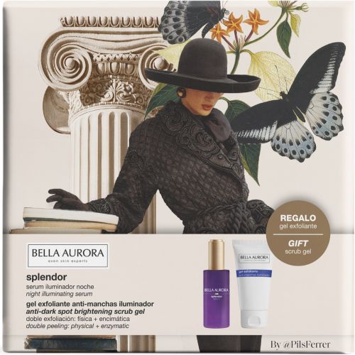 Набор Bella Aurora (Белла Аурора) сыворотка Splendor осветительная 30 мл+гель-скраб 75 мл - фото №1 Набор Bella Aurora (Белла Аурора) сыворотка Splendor осветительная 30 мл+гель-скраб 75 мл