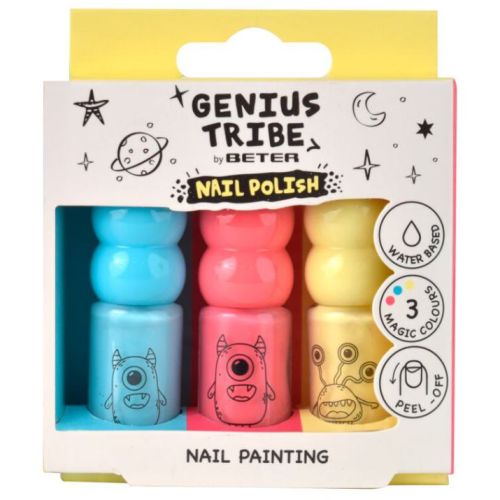 Набір Beter Genius Tribe лаків для нігтів 3 шт., 1 упаковка, в асортименті - фото №1 Набір Beter Genius Tribe лаків для нігтів 3 шт., 1 упаковка, в асортименті