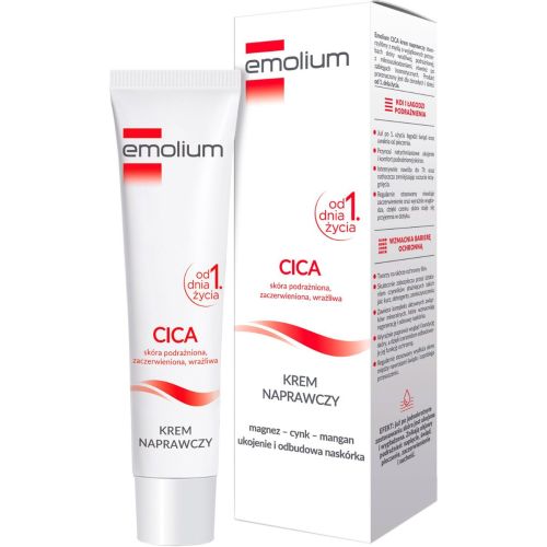 Крем Emolium Cica восстанавливающий, 40 мл - фото №1 Крем Emolium Cica восстанавливающий, 40 мл