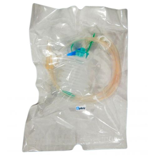 Комплект для дренажа типа В с двумя отсасывающими трубками, 300мл - фото №1 Комплект для дренажа типа В с двумя отсасывающими трубками, 300мл