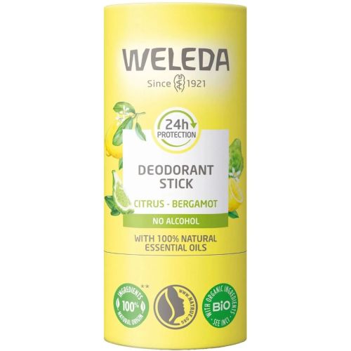 Дезодорант-стік Weleda (Веледа) Цитрус-бергамот 50 мл - фото №1 Дезодорант-стік Weleda (Веледа) Цитрус-бергамот 50 мл