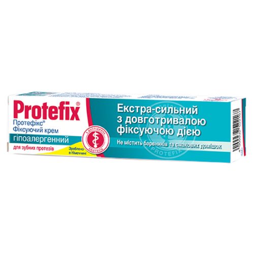 Крем Протефікс (Protefix) фіксуючий гіпоалергенний 40 мл - фото №1 Крем Протефікс (Protefix) фіксуючий гіпоалергенний 40 мл