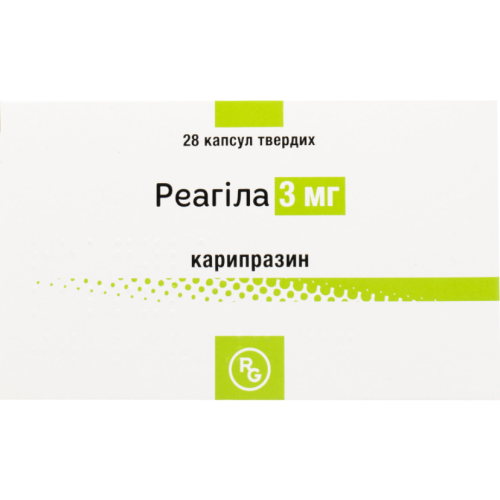 Реагіла 3 мг капсули №28 - фото №1 Реагіла 3 мг капсули №28