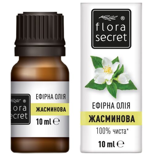 Масло эфирное Flora Secret жасминовое 10 мл - фото №1 Масло эфирное Flora Secret жасминовое 10 мл