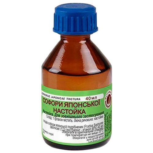 Софоры японськой настойка 40 мл - фото №1 Софоры японськой настойка 40 мл