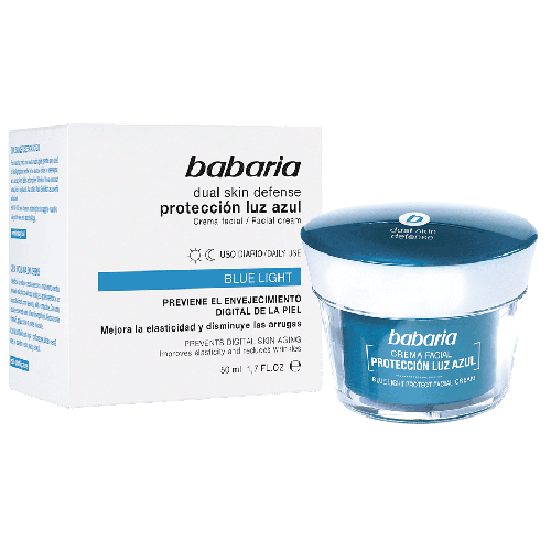 Крем Babaria (Бабария) для лица двойная защита 50 мл - фото №1 Крем Babaria (Бабария) для лица двойная защита 50 мл
