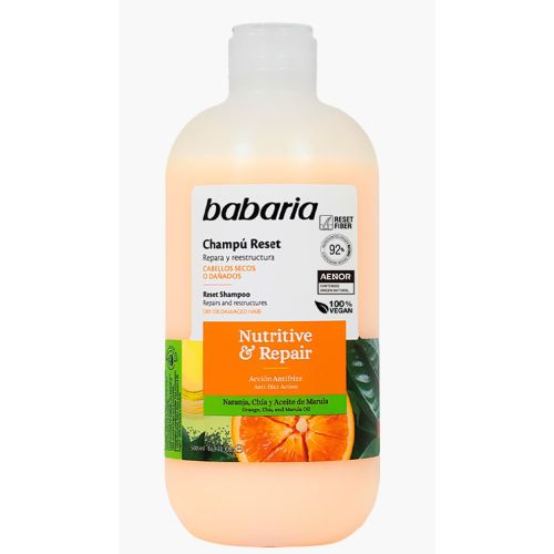 Шампунь Babaria (Бабария) восстановление и питание сухих волос 500 мл - фото №1 Шампунь Babaria (Бабария) восстановление и питание сухих волос 500 мл