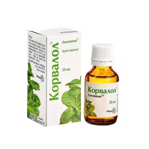 Корвалол капли 25 мл - фото №1 Корвалол капли 25 мл