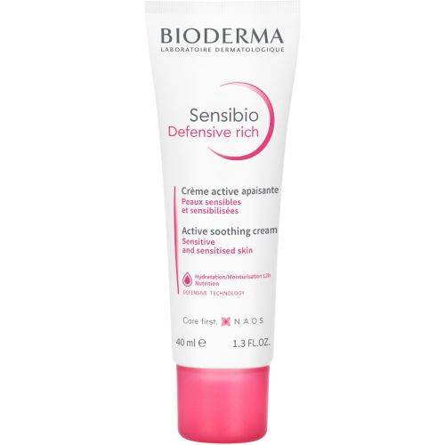 Крем Bioderma (Биодерма) Sensibio Defensive Active Soothing Cream легкий, 40 мл - фото №1 Крем Bioderma (Биодерма) Sensibio Defensive Active Soothing Cream легкий, 40 мл