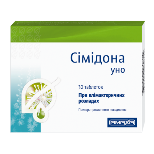 Сімідона Уно таблетки №30 - фото №1 Сімідона Уно таблетки №30