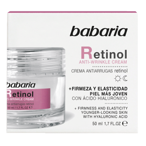 Крем Babaria (Бабарія) з ретинолом для обличчя 50 мл - фото №1 Крем Babaria (Бабарія) з ретинолом для обличчя 50 мл
