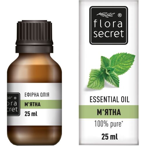 Ефірна олія Flora Secret М'ятна 25 мл - фото №1 Ефірна олія Flora Secret М'ятна 25 мл