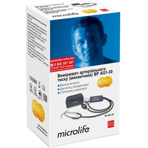 Тонометр Microlife ВР AG1-30 (механический) - фото №1 Тонометр Microlife ВР AG1-30 (механический)