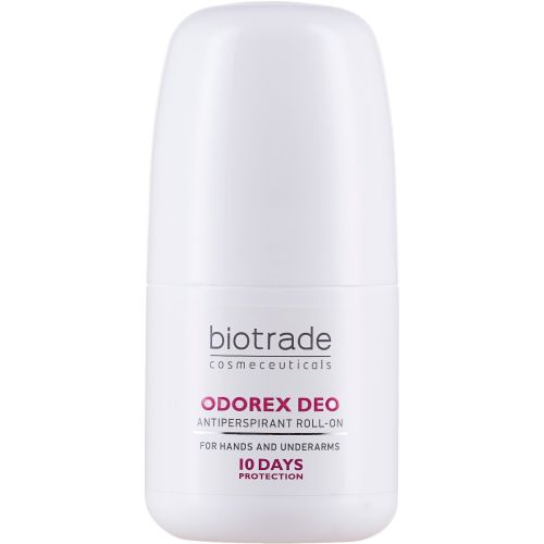 Антиперспірант Biotrade (Біотрейд) Odorex тривалої дії "10 днів захисту" кульковий, 40 мл в аптеці - фото №1 Антиперспірант Biotrade (Біотрейд) Odorex тривалої дії "10 днів захисту" кульковий, 40 мл в аптеці