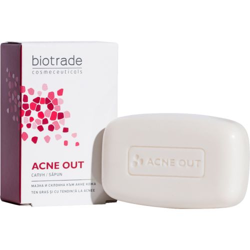 Мило Biotrade (Біотрейд) Acne Out проти вугревого висипу, 100 г фото - фото №1 Мило Biotrade (Біотрейд) Acne Out проти вугревого висипу, 100 г фото