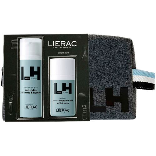 Набір Lierac (Ліерак) Promo Homme Global Anti-Aging (Флюїд 50 мл+Дезодорант 50 мл+Косметичка) замовити - фото №1 Набір Lierac (Ліерак) Promo Homme Global Anti-Aging (Флюїд 50 мл+Дезодорант 50 мл+Косметичка) замовити